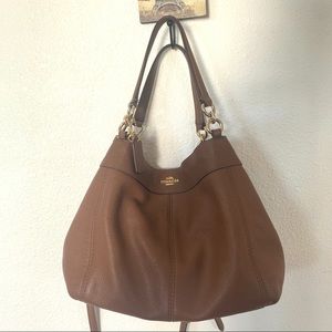 Authentic Coach Brown Shoulder Bag